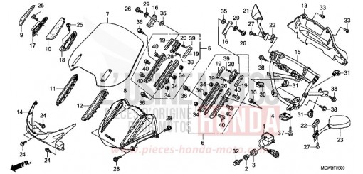 CAM CHAIN/TENSIONER CB600FA8 de 2008